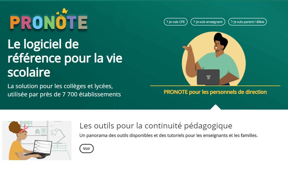 Pro Fnote Pronote Gsrd Prof , Les outils – LALECU